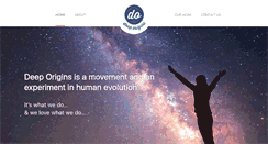 Desktop Screenshot of deeporigins.com